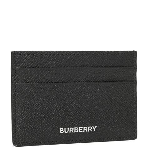 burberry 100 leather cardholder|burberry card holder for men.